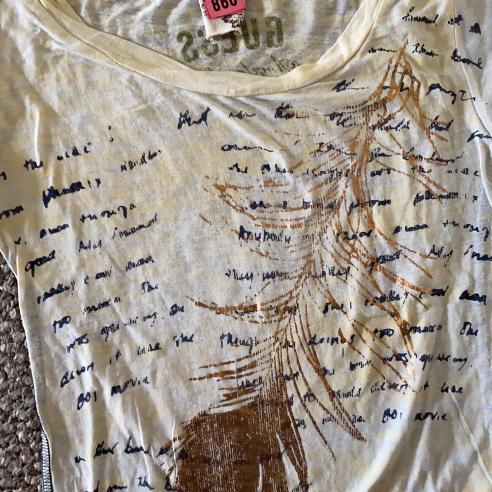 GUESS script tee - Picture 2 of 3